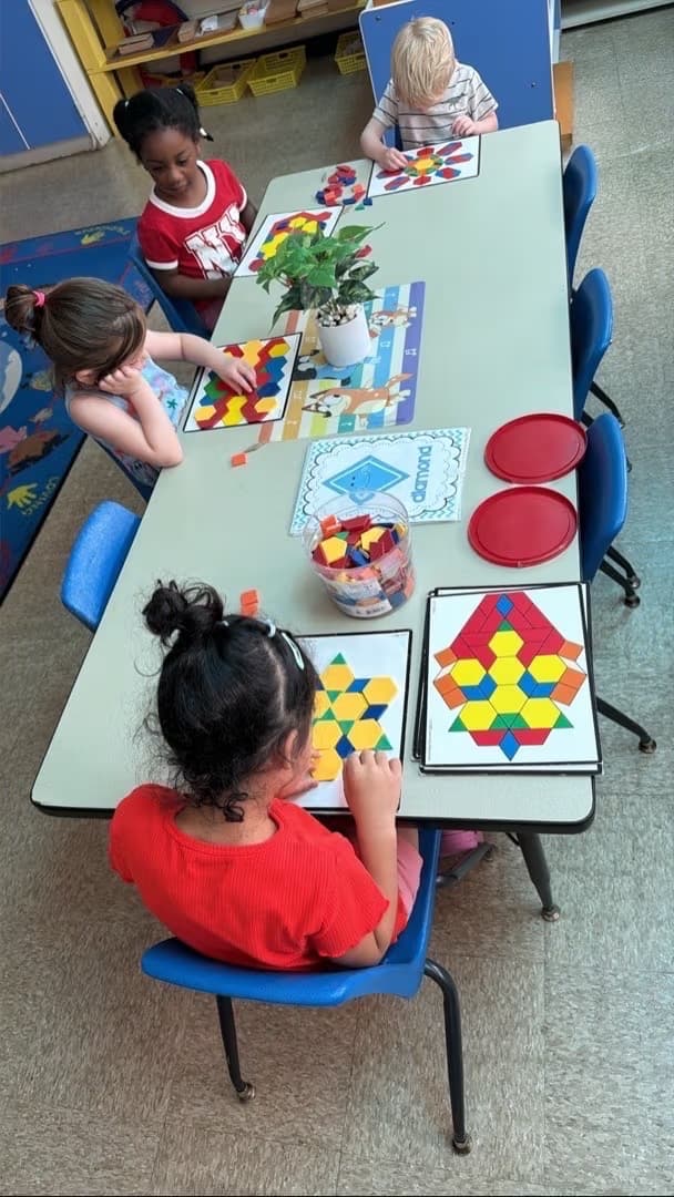 A moment from life at Our Honey Bee Academy