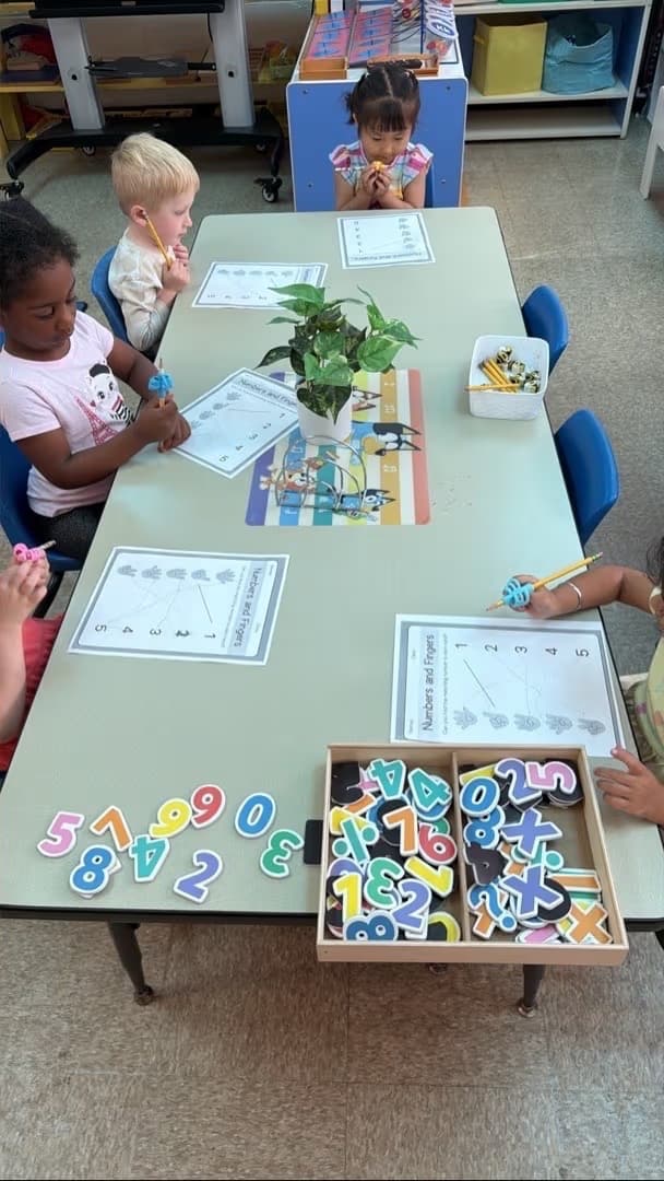 A moment from life at Our Honey Bee Academy